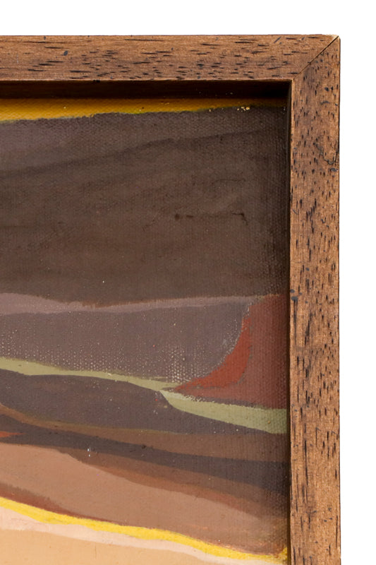 Desert Landscape (Abstracted Composition of a Desert Landscape), Painting, 1960