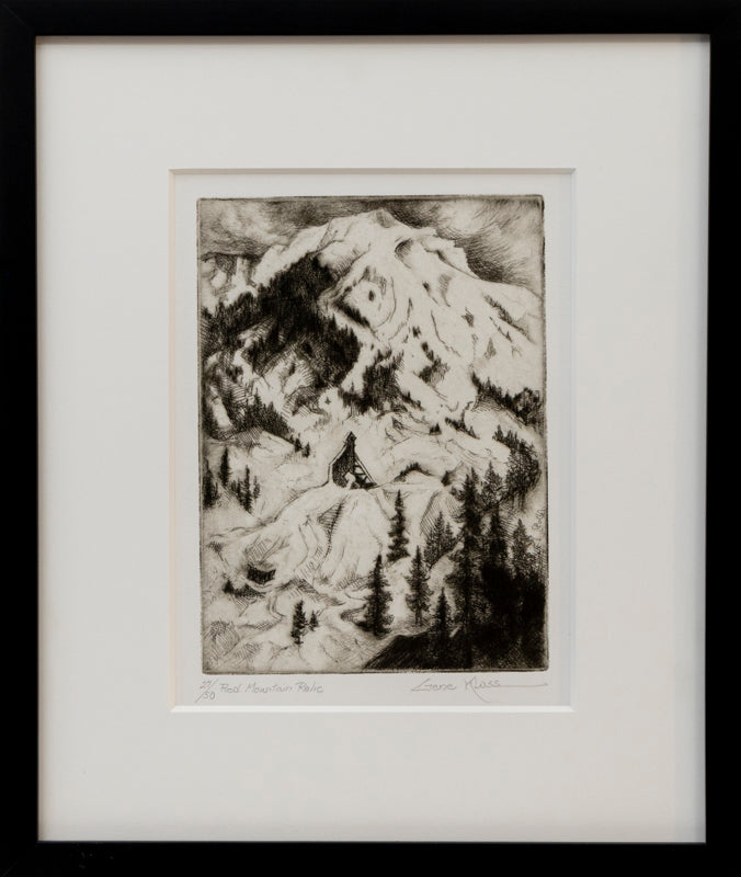 Red Mountain Relic (View of Red Mountain, Colorado), Print