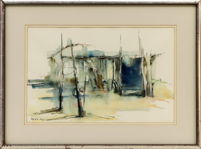 New Mexico (Semi Abstract Adobe), Painting