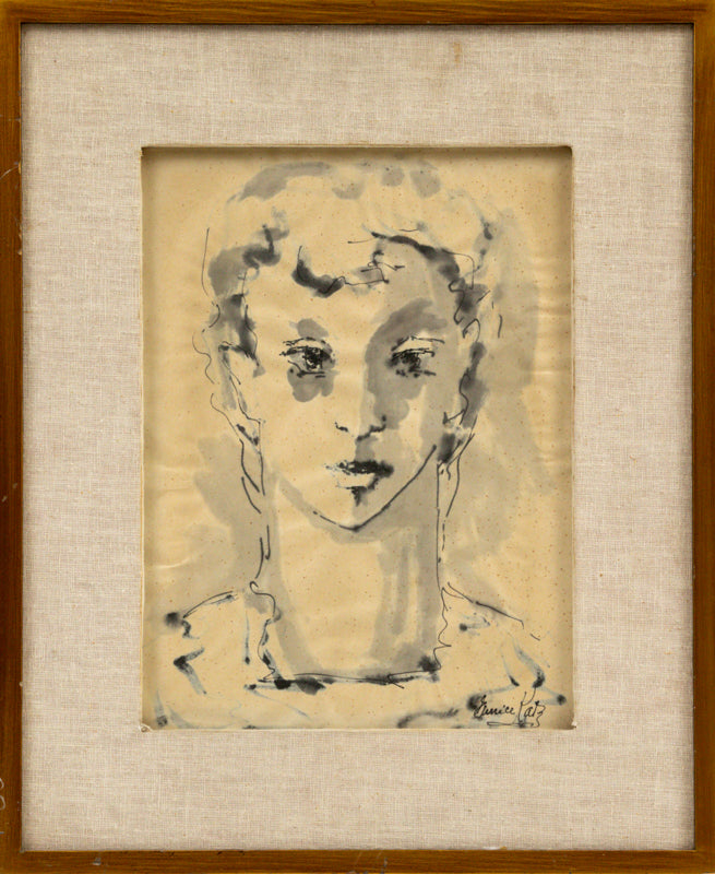 Adolescence (Portrait of a Woman), Painting