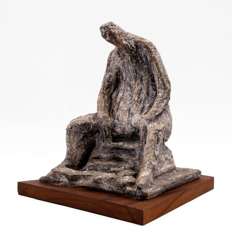 Moses (Sculpture of Seated Figure), Sculpture, circa 1960-1980