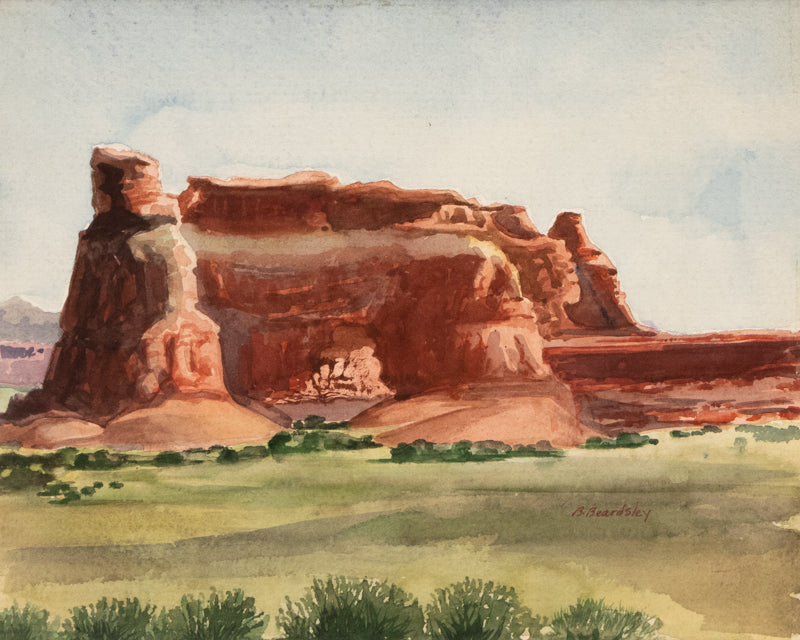 Beulah House Beardsley (1913-2001) artwork for sale. Untitled (Western Colorado Landscape), Painting, Denver, Colorado, Art Gallery)