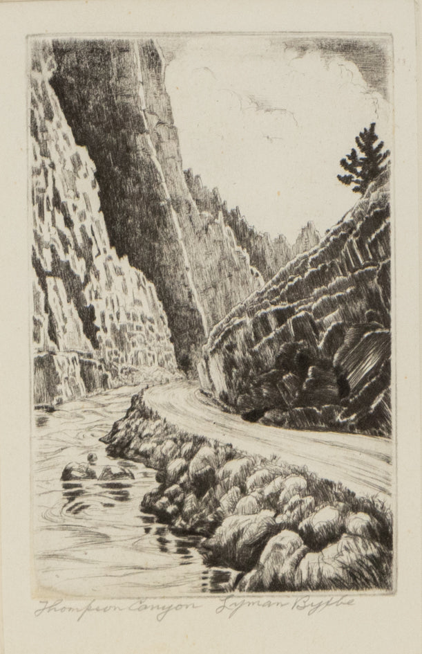 Thompson Canyon (Big Thompson, Near Estes Park, Colorado), Print, circa 1939