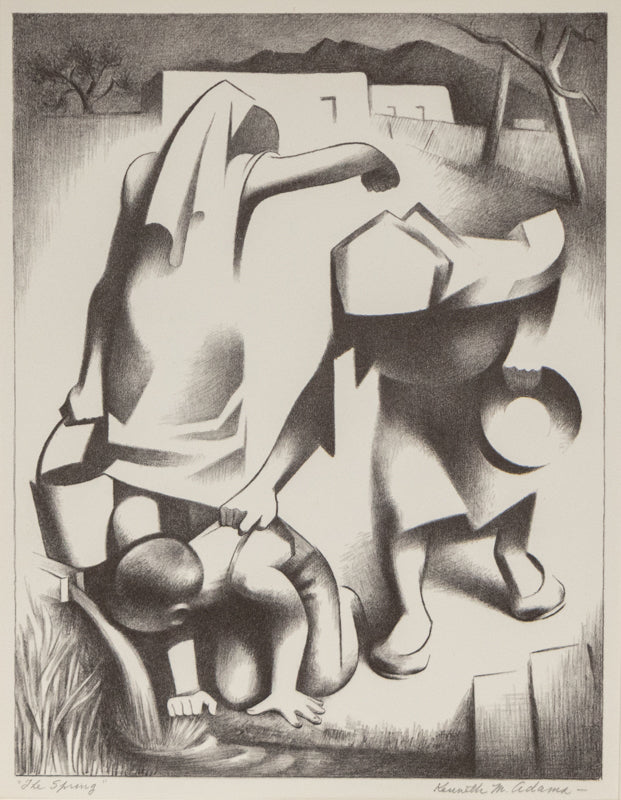 Taos Indian Woman, Print, 1950