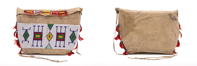 Plains Beaded Possible Bag, circa 1880