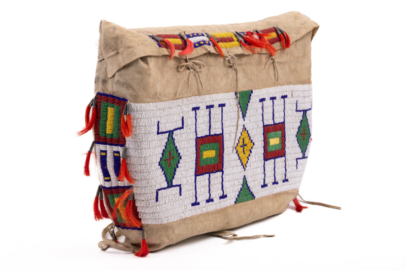 Plains Beaded Possible Bag, circa 1880