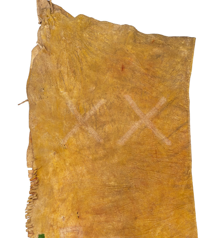 Plains Beaded Leggings with Horse Stealing Motif, circa 1880