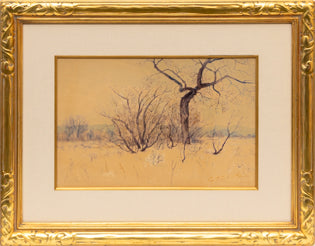 Untitled (Winter Trees), Painting