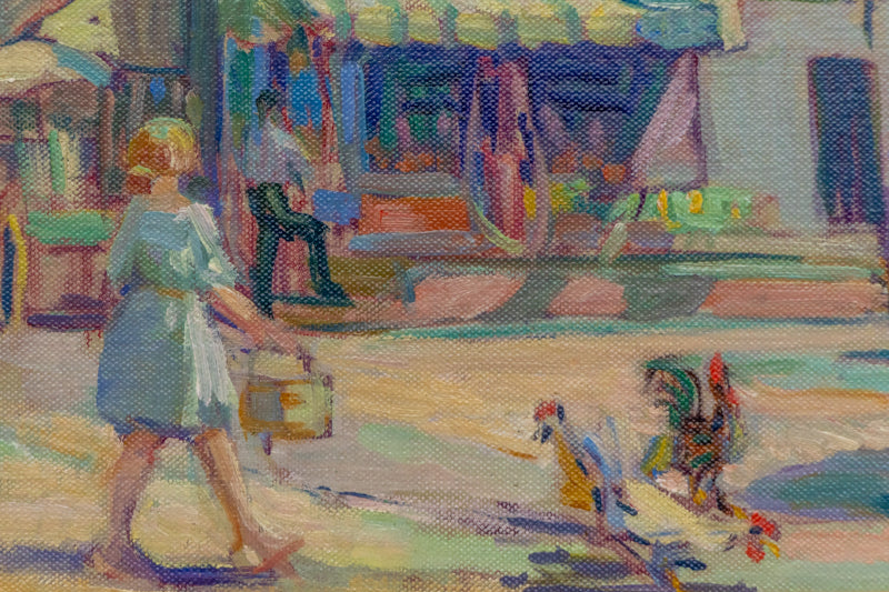 Adams Crossing (Colorado Springs, Colorado), Painting, circa 1930-1940