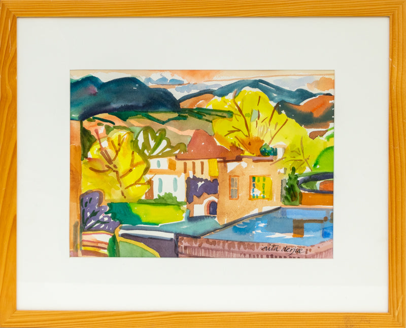 Santa Fe (New Mexico), Painting, 2005