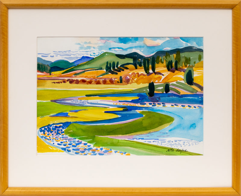 Deer Creek (Colorado), Painting, 1995