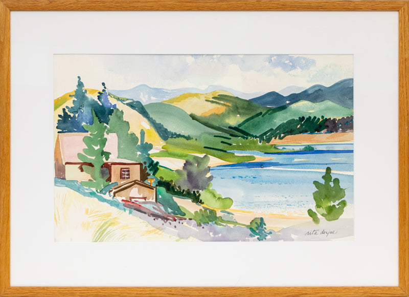 Evergreen Lake (Colorado), Painting