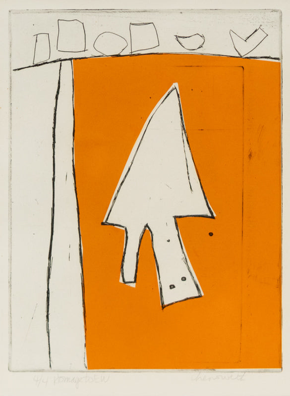 Mary Chenoweth (1918-1999) artwork for sale. Homage to E.W. (Emerson Woelffer), Print, Denver, Colorado, Art Gallery)