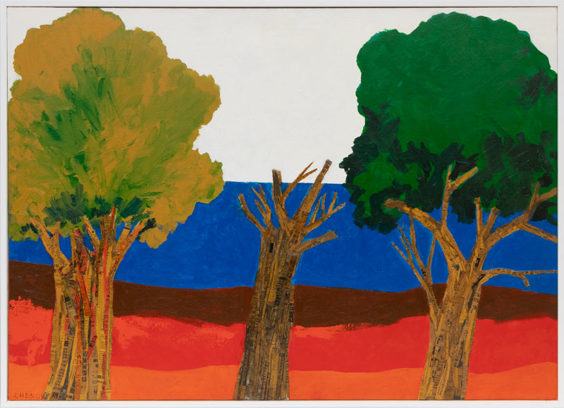 Untitled (Trees), Collage, 1980
