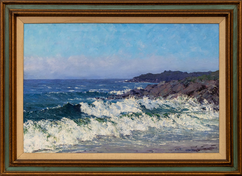 Maine Coast, Painting, circa 1980