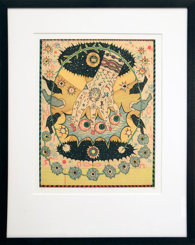 Hand of Ishmael, Artist Proof, edition of 30, Print, 1997
