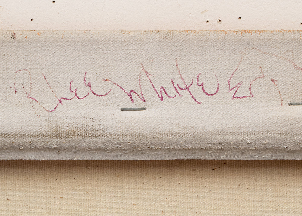 Untitled (Semi Abstract with Native American Motifs), Painting, circa 1985