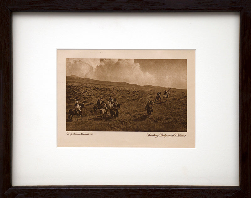 Scouting Party on the Plains, Photogravure, copyright 1913