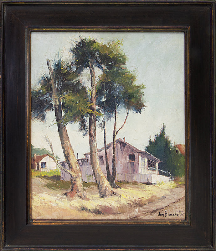Harbor Masters House, Santa Cruz (California), Painting