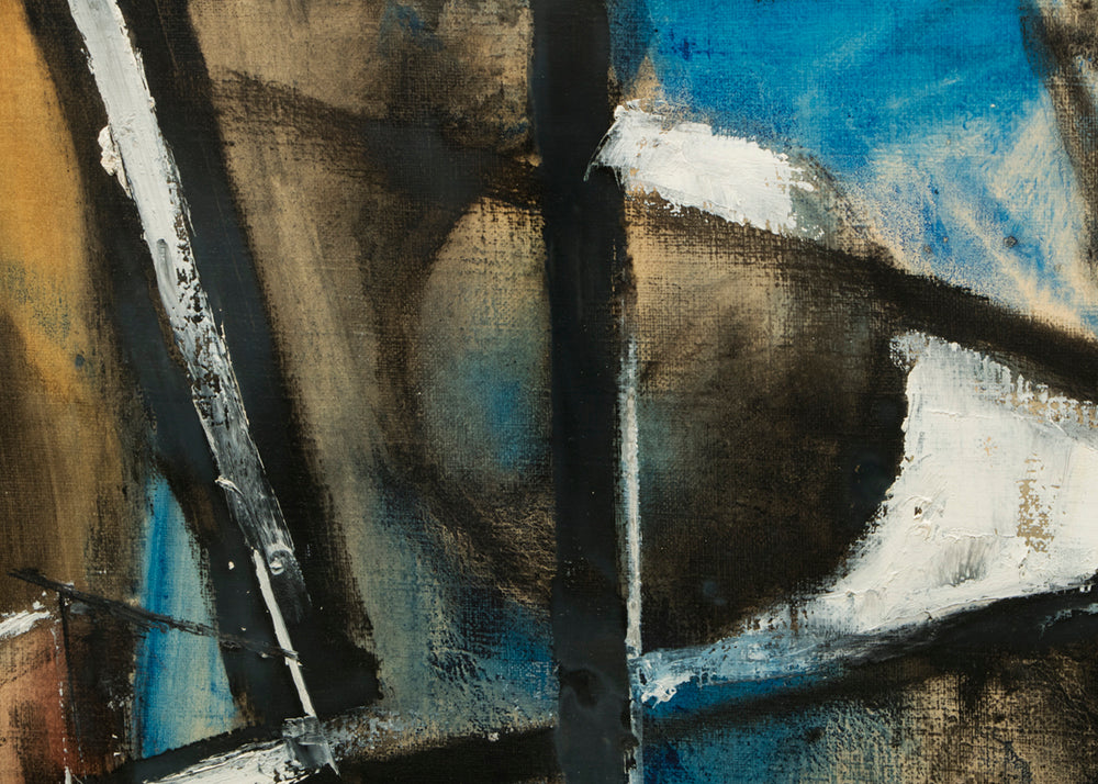 Untitled (Abstract Expressionist composition), Painting, 1963