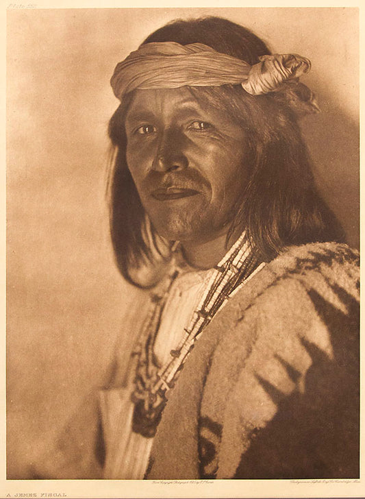 Edward Curtis (1868-1952) artwork for sale. A Jemez Fiscal (Plate 552 from "The North American Indian Project"), Photograph, 1925, Denver, Colorado, Art Gallery)