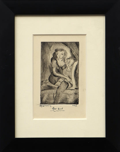 Show Girl, Print, 1945