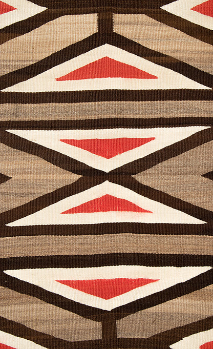 Trading Post Rug, circa 1900-1925