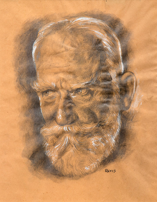 Herndon Davis (1901-1962) artwork for sale. Untitled (Portrait of a Man), Drawing, Denver, Colorado, Art Gallery)
