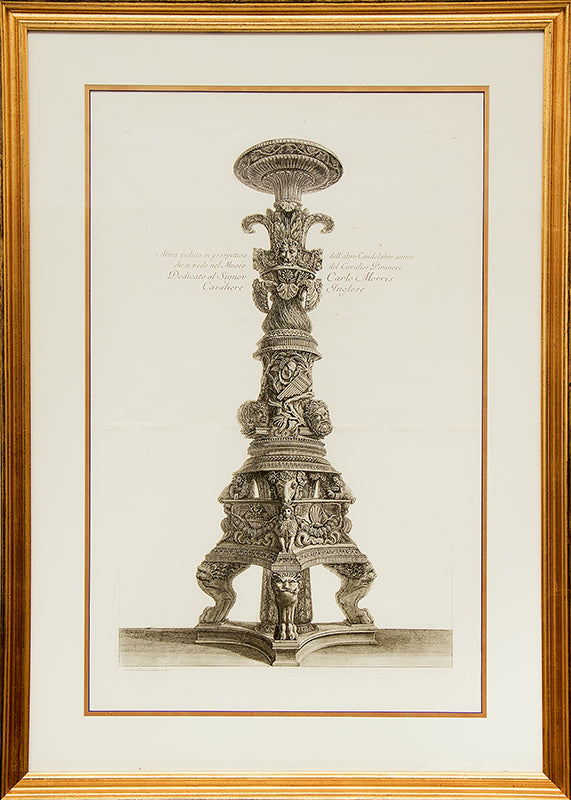 Ancient Candelabra, Print