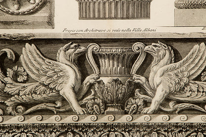 Ornamental Frieze, Print