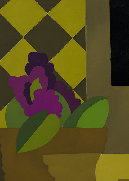 Untitled (Seated Figure in Still Life), Print, circa 1933