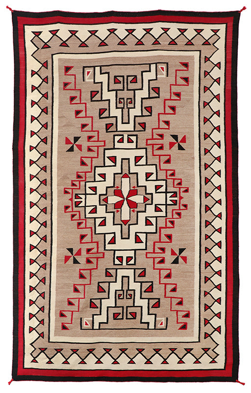Diné (Navajo) artwork for sale. Trading Post Rug, Crystal Storm Pattern, Denver, Colorado, Art Gallery)