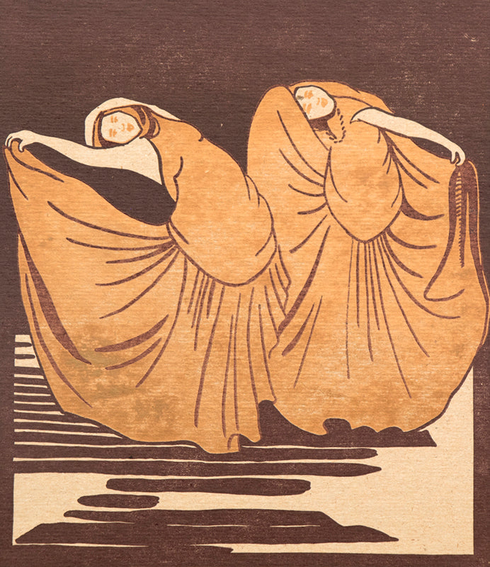Eve Drewelowe Van Ek (1899-1989) artwork for sale. Untitled (Dancers), Print, Denver, Colorado, Art Gallery)