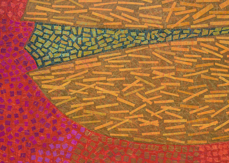 Untitled (Pistachio), Mixed Media Painting, circa 1970