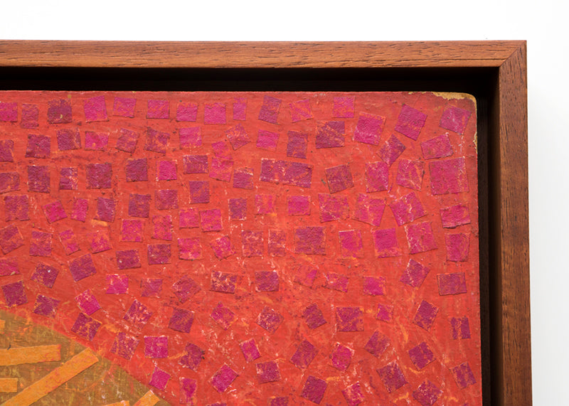 Untitled (Pistachio), Mixed Media Painting, circa 1970