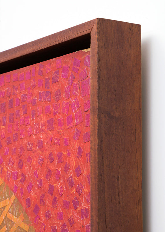 Untitled (Pistachio), Mixed Media Painting, circa 1970