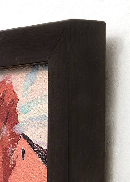 Untitled (Red Barn), Painting