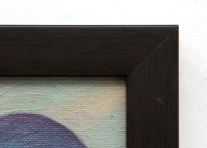 Untitled (Barn and Mountain), Painting