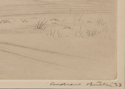 Arizona Junction (Rural Train Depot), Print, 1933
