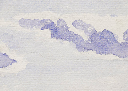 Untitled (Adobes and Sky), Painting