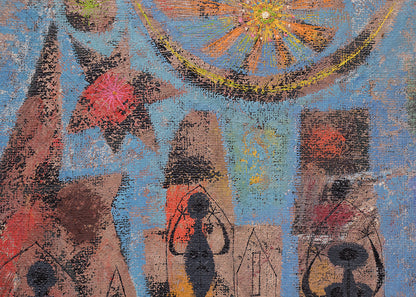 Seven Wise and Foolish Virgins (Fourteen Women), Painting, 1960
