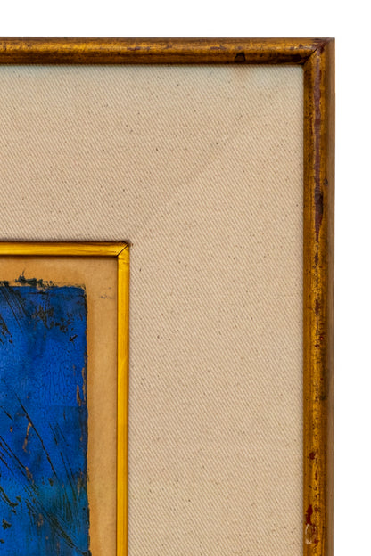 The Queen of the Night (Semi Abstract Woman), Painting, 1960