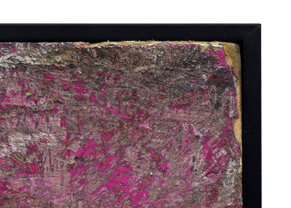 Spell Of The Winter Garden (Abstract in White, Pink, Brown, Blue, Green, and Violet), Painting, 1965