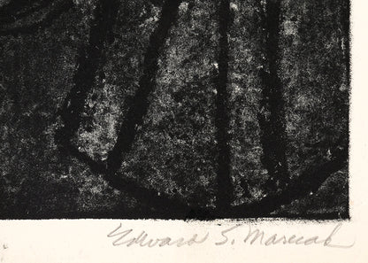 The Victors (Black and White Abstract), Print, circa 1940-1970