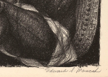 Thanksgiving Turkey (Man and Woman with Turkey), Print
