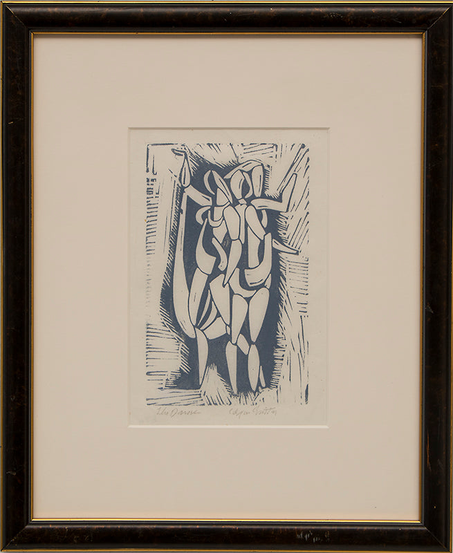 The Dancer (Abstracted Figures), Print