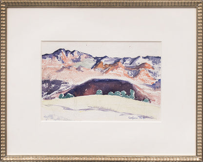 Untitled (Mountain Landscape), Painting