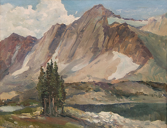John Williams (1897-1975/6) artwork for sale. Untitled (Mountain Landscape), Painting, 1947, Denver, Colorado, Art Gallery)