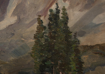 Untitled (Mountain Landscape), Painting, 1947