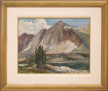 Untitled (Mountain Landscape), Painting, 1947